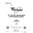 WHIRLPOOL RF310PXVG0 Katalog Części