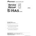 PIONEER S-HA5/XJC/E Manual de Servicio