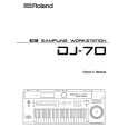 ROLAND DJ-70 Manual de Usuario
