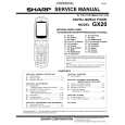 SHARP TQ-GX20H Manual de Servicio