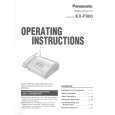 PANASONIC KXF900 Manual de Usuario