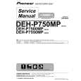 PIONEER DEHP7550MP Instrukcja Serwisowa