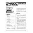 PIONEER C4600 Instrukcja Obsługi