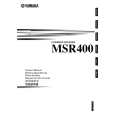 YAMAHA MSR400 Manual de Usuario