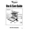 WHIRLPOOL DU8560XX2 Manual de Usuario