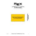 REX-ELECTROLUX FPZ1K Manual de Usuario