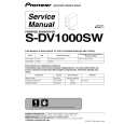 PIONEER S-DV1000SW/YPWXJI Manual de Servicio