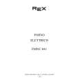 REX-ELECTROLUX FMNC041X Instrukcja Obsługi