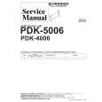 PIONEER PDK-5006E/WL Instrukcja Serwisowa