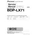 PIONEER BDP-LX71/WV5 Manual de Servicio