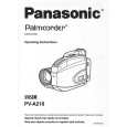 PANASONIC PVA218D Manual de Usuario