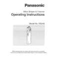 PANASONIC ES246PA1 Instrukcja Obsługi