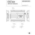 KENWOOD KAC-829 Manual de Servicio