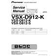 PIONEER VSX-D812-S/KUXJICA Instrukcja Serwisowa