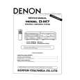 DENON D-M7 Manual de Servicio