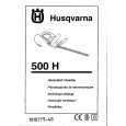 HUSQVARNA 500H Manual de Usuario