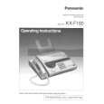 PANASONIC KXF160 Manual de Usuario