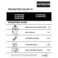 HITACHI 57GWX20B Manual de Usuario