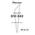 PIONEER DV-343/KUXJ Manual de Usuario
