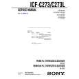 SONY ICFC273 Manual de Servicio