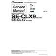PIONEER SE-CLX7/XZC/EW5 Manual de Servicio