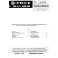 HITACHI CM2086A3EX Instrukcja Serwisowa