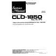 PIONEER CLD-1850 Manual de Servicio