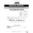 JVC RX-D301S Manual de Servicio