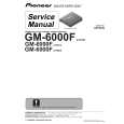 PIONEER GM-6000F/XR/EW Instrukcja Serwisowa