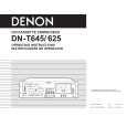 DENON DN-625 Manual de Usuario