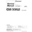 PIONEER GM-X952/XR/EW Instrukcja Serwisowa
