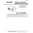 SHARP PGA20X Manual de Servicio