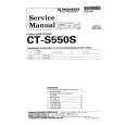 PIONEER CT-S550S Manual de Servicio