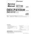 PIONEER DEH-3110/XM/EE Instrukcja Serwisowa