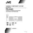 JVC FS-XA1EN Instrukcja Obsługi