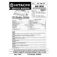 HITACHI TN-21H-581 Instrukcja Serwisowa
