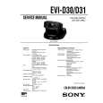 SONY EVID30 Service Manual