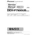 PIONEER DEH-P7900UBEW5 Instrukcja Serwisowa