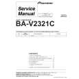 PIONEER BA-V2321C/KU Manual de Servicio
