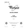 WHIRLPOOL EV130NXSW00 Catálogo de piezas
