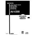 AIWA AV-X300 Manual de Usuario