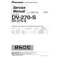PIONEER DV-270-S Manual de Servicio