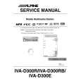ALPINE IVA-D300RB Manual de Servicio