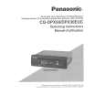 PANASONIC CQDPX50EUC Manual de Usuario