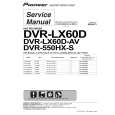 PIONEER DVR-LX60D/YXKRE5 Instrukcja Serwisowa