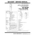 SHARP PA-VR10E Manual de Servicio