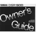 YAMAHA DSR-500 Manual de Usuario