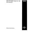 AEG MCDUO21M-D Manual de Usuario