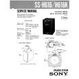 SONY SSH616K Manual de Servicio
