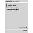 PIONEER AVH-P6850DVD/RI Manual de Usuario